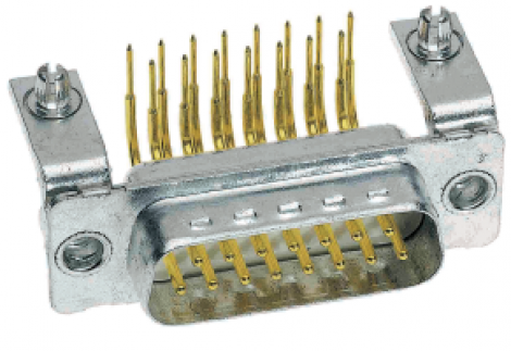 09642247223 | HARTING | DSUB 15 way RA Male 470 BLnut3