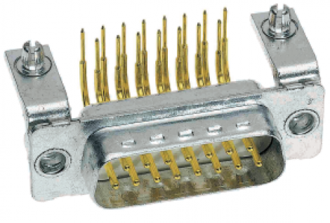 09643247232 | HARTING | 25 way RA Male 1k BLnut4