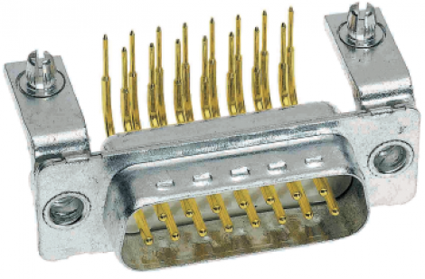 09644247243 | HARTING | DSUB 37 way RA Male 3,9k BLnut3