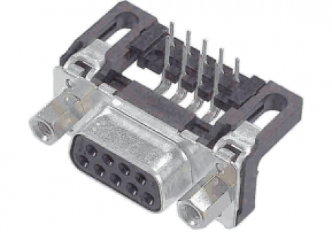 09661136600 | HARTING | DSUB SV FE SSDP ANG73-284 09P PL2 HOLE