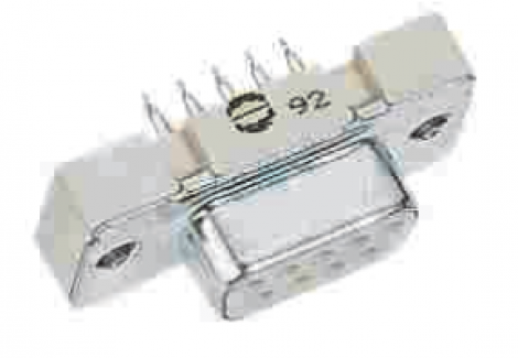 09661246706 | HARTING | DSUB SV MA-5,7 PR-IN 09P AU2 NUT 4-40
