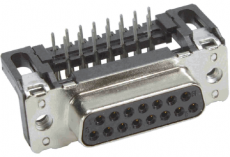 09662136602 | HARTING | DSUB розетка угл 15к