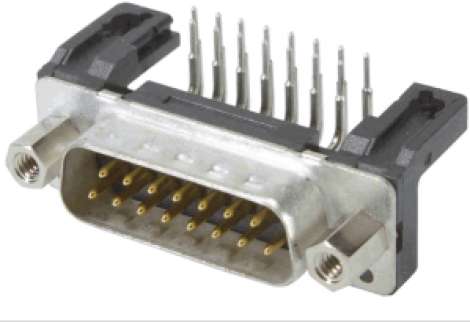 09662226801 | HARTING | DSUB вилка угл.15к.М3