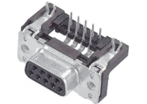 09662536611 | HARTING | DSUB розетка угл 15к