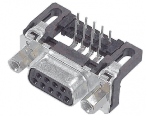 09663127600 | HARTING | DSUB SV FE SSDP ANG73-254 25P PL3 HOLE