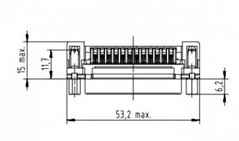 09663536613 розетка угловая