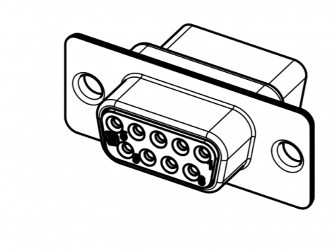 09670094701 | HARTING | розетка 9к.кримп.