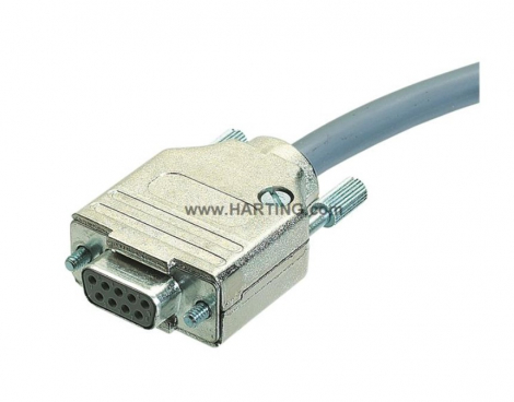 09670150348 | HARTING | D Sub кожух каб мет. пр 15к