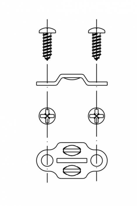 09670150443 DSUB кожух 15мет/кор.в.