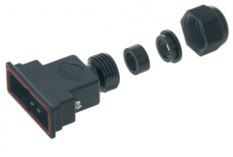 09670250438 | HARTING | D SUB IP 67 кожух пластиковый