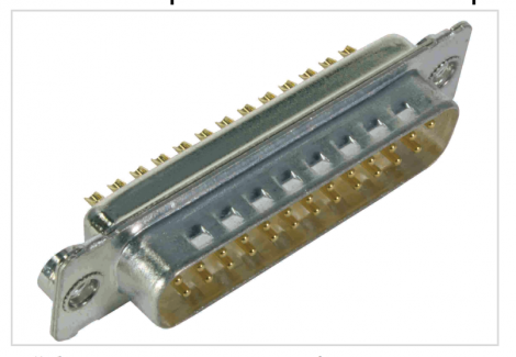 09670251615 | HARTING | D-Sub 25-pole MinD solder cup male nut M