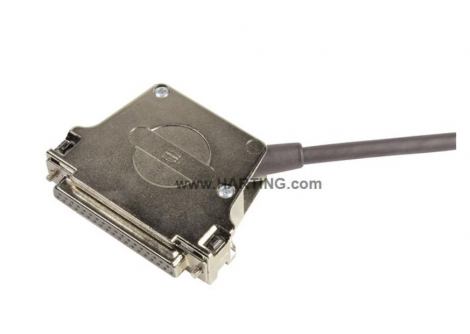 09670370334 | HARTING | кожух D Sub 37к мет. угл.