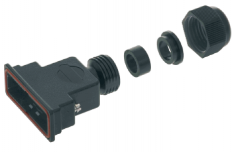 09670500439 | HARTING | D SUB IP 67 пл.кожух 50 p