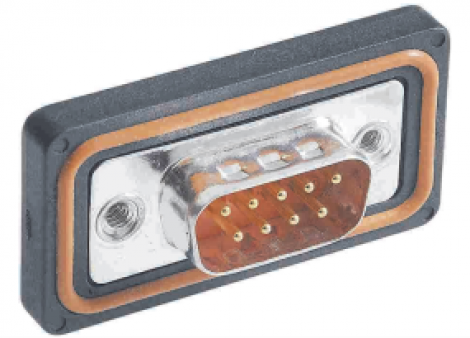 09675097658 | HARTING | D SUB IP 67 вилка угл. 9к.