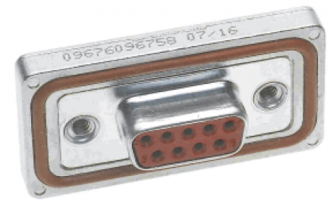 09676096758 | HARTING | D SUB розетка угл 9к IP 67 п/пайку