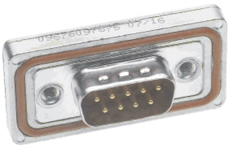 09676257675 | HARTING | D SUB IP 67 MA STR_PCB_25P_S4_METAL FRAM