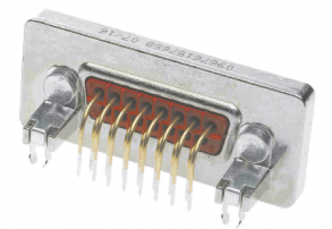 09676379658 | HARTING | D SUB IP 67 MA ANG_PCB_37P_S4_METAL FRAM