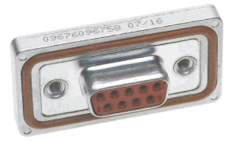 09676506758 | HARTING | D SUB IP 67 FE ANG_PCB_50P_S4_METAL FRAM