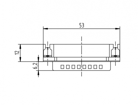 09682635812 | HARTING | вилка угл.15 нп