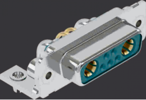 09692009033 | HARTING | D-Sub M 7W2 ANG FE 20A UNC NM30 BL