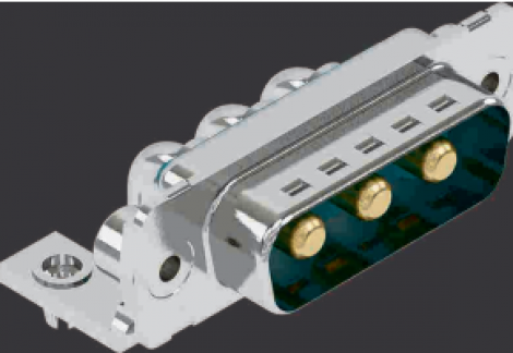 09692009051 | HARTING | D-Sub M 3W3 ANG MA 20A UNC NM30 BL