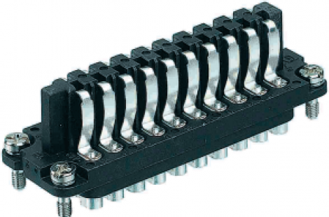 09700202816 | HARTING | Staf 20 Pos. F Insert Solder