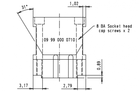 09990000710 | HARTING | SEK-18 INSERT-TOOL MA STD PR-IN 10P