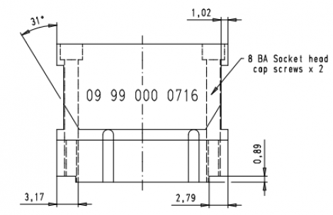 09990000716 | HARTING | SEK-18 INSERT-TOOL MA STD PR-IN 16P
