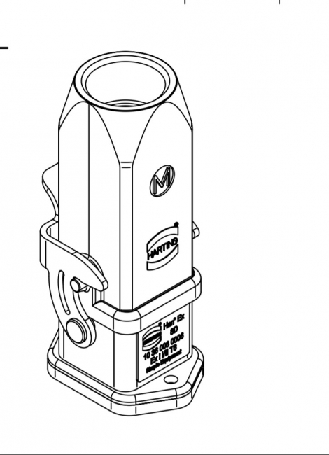 10360080006 | HARTING | Han Ex 8D Kit HBM/HTE-M20