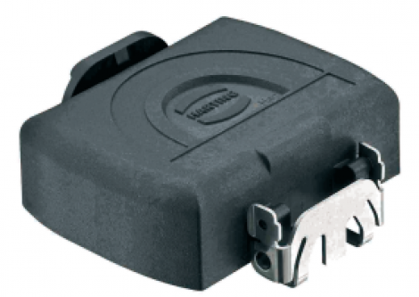 11123005401 | HARTING | Han-Yellock cover for bulkhead housing