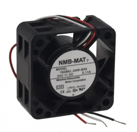 1608KL-04W-B49-L00
FAN AXIAL 40X20MM 12VDC WIRE | NMB | Вентилятор