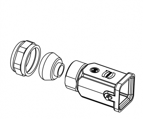 19200031423 кожух кабельный 3A--М25