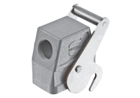 19300100587 | HARTING | Han 10B Hood Side Entry with PG21 centra