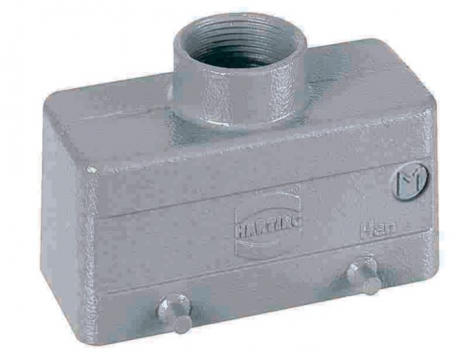19300101421 | HARTING | кожух кабельный HanB M25 ввод сверху