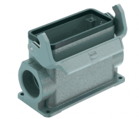 19300160291 | HARTING | Han B Base Surface HC 1 Lever 2 Entries