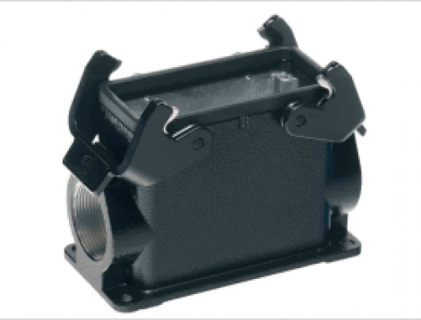 19307160232 | HARTING | Han B Base Surface HC 2 Levers 1 Entry M