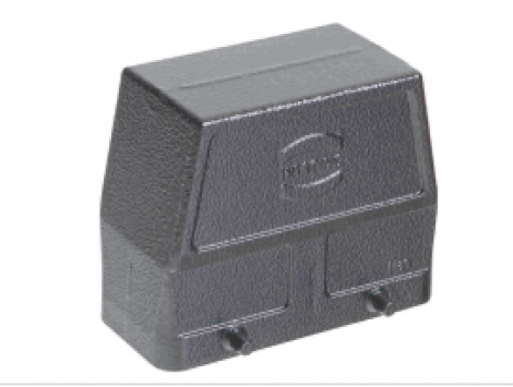 19307160527 | HARTING | Han B Hood Side Entry HC 4 Pegs M32