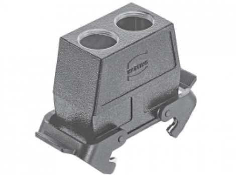 19307160766 | HARTING | Han 16B HCC верхний ввод 2xM25-черный