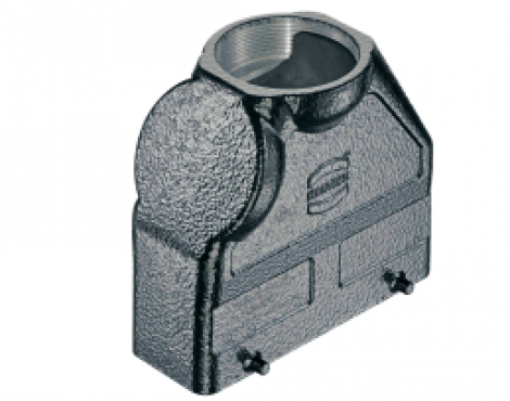 19307240429 | HARTING | Han 24B TE hood HC M50 Black