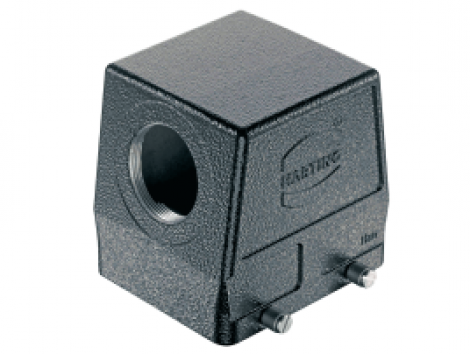 19307320528 | HARTING | Han B HOOD SIDE ENTRY M40 Reels black