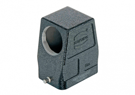 19370060547 | HARTING | Han M Hood Side Entry LC 2 Pegs M32.