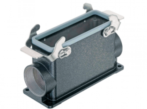 19370240273 | HARTING | Han 24M Base Surf. HC 2 lev. 2xM40