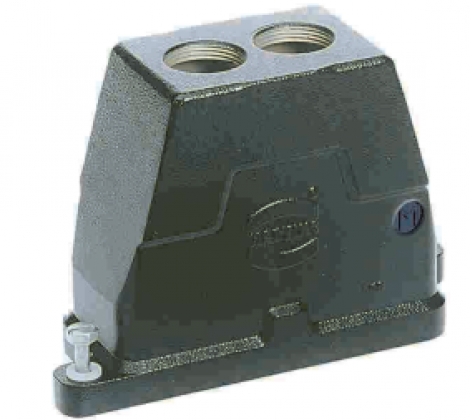 19400160431 | HARTING | Han 16HPR кожух 2xM25 Screw lo