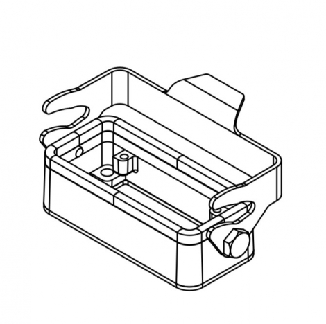 19443100305 | HARTING | Разъем Han INOX 10B housing