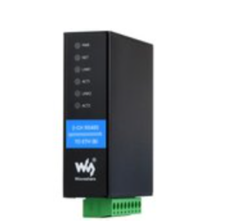 2-CH RS485 TO ETH (B), Последовательный сервер, 2-CH RS485 в Ethernet (TCP/IP) ... | Waveshare |