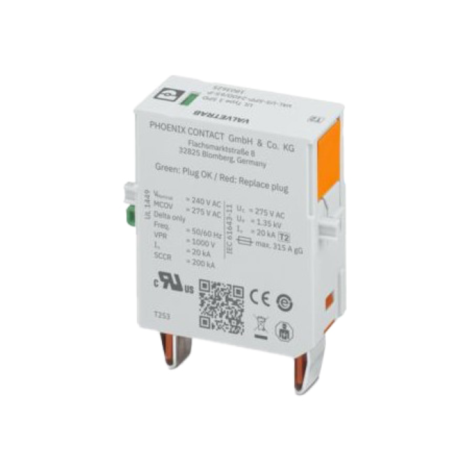 908166 | DEHN | 120/240V split 3W+G replaceable