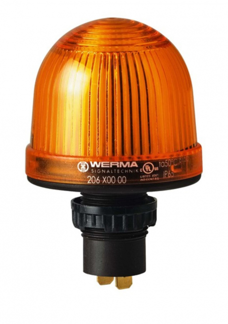 206.300.00 | WERMA Маяк EM 12-48VAC / DC YE