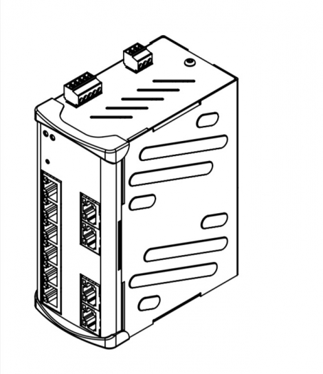 20761104003 Коммутатор HARTING mCon 3100-AAV