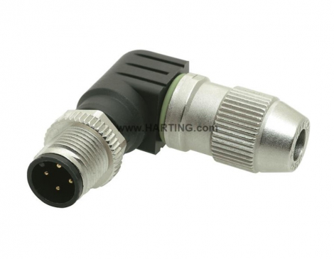 21011405081 | HARTING | Circular Connector HARAX M12/4-poles/mal