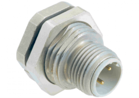 21033711400 | HARTING | M12 PFT D-coded 4-pole male
